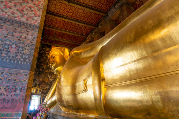 istock Reclining Buddha  in Wat Pho, Bangkok, Thailand 1158237551