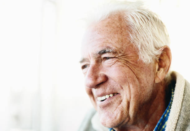istock Happy senior man is very pleased 1158243332