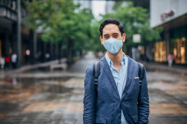 istock Businessman in the city 1158244455