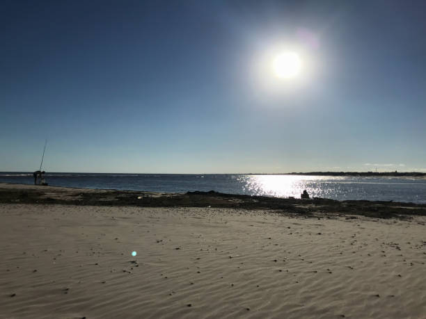 istock Pinamar beach at high tide 1158249889
