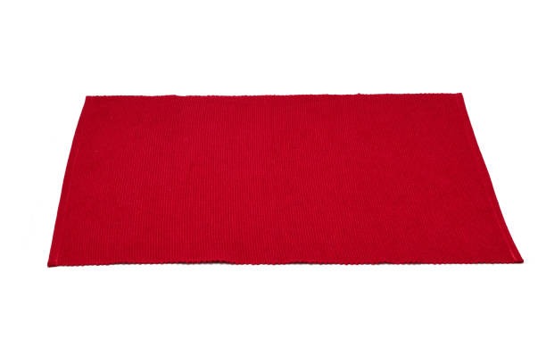 istock red cotton placemat isolated on white background 1158253526