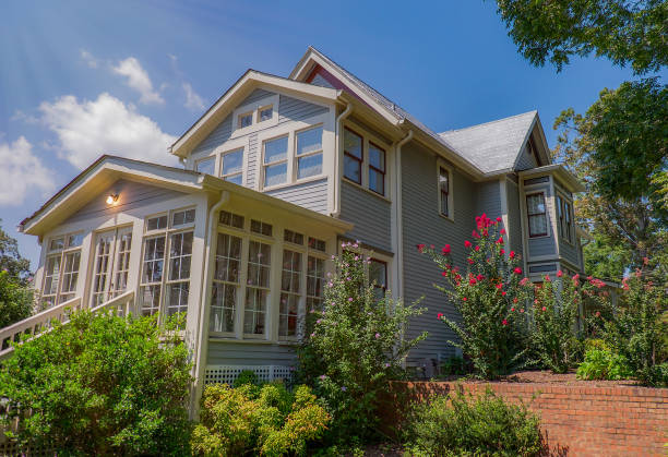 istock Victorian Home with Added Sunroom 1158258460
