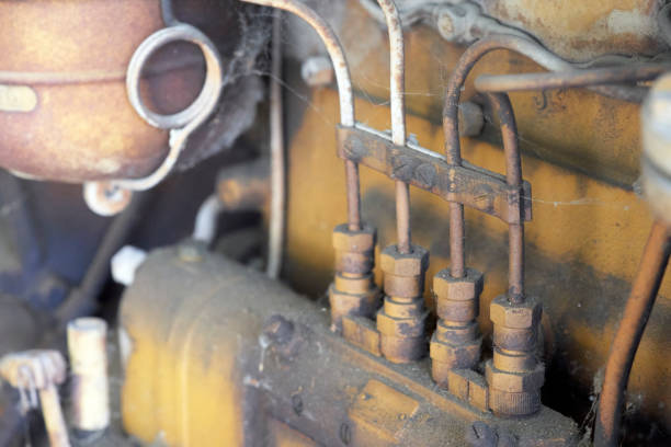 istock details of an old tractor 1158261232