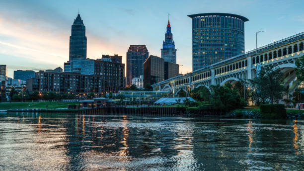 istock Downtown Cleveland's Morning Skyline 1158266851