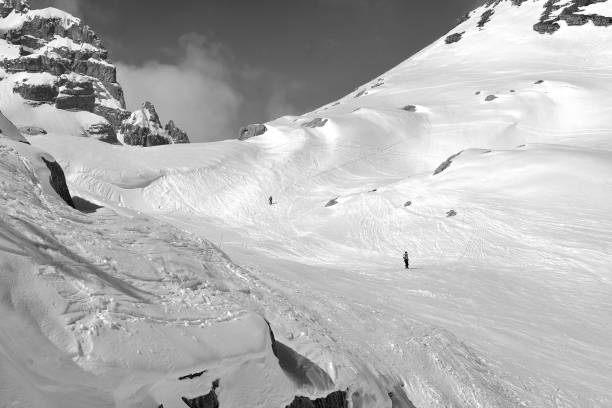 istock Snowy mountain in the Flain 1158266985