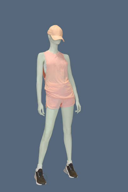 istock Full-length female mannequin. 1158267822