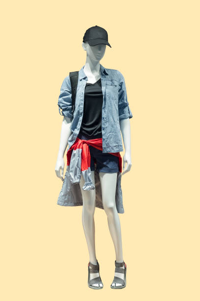 istock Full-length female mannequin. 1158267947