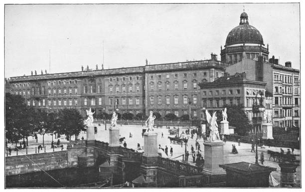 istock The Original Berlin City Palace in Berlin, Germany - Imperial Germany 19th Century 1158269738