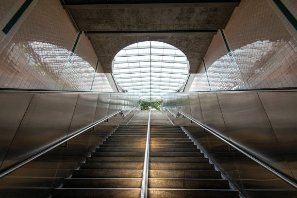 istock Los Angeles Metro Station Staircase 1158270751