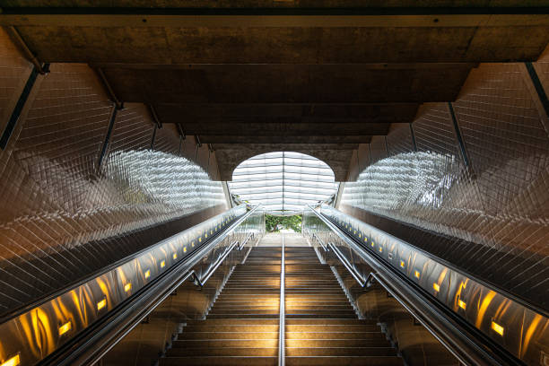 istock Los Angeles Metro Station Staircase 1158270815