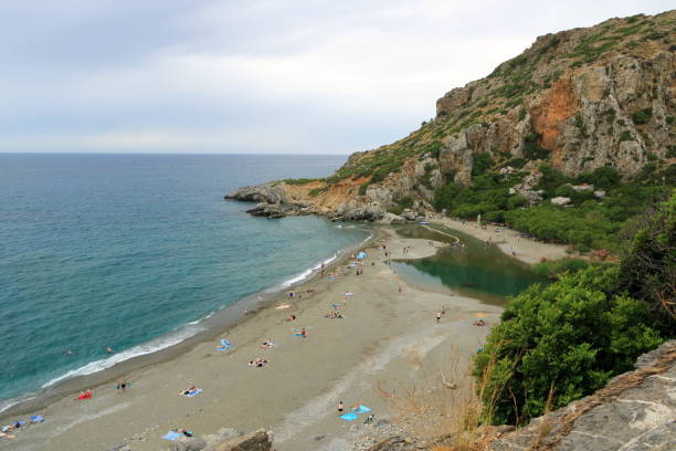 istock View around River and palm forest at Preveli, southern Crete , Greece 1158276887