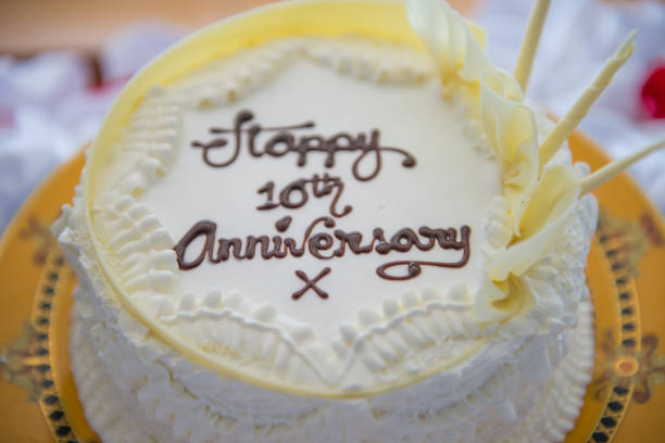 istock Cake for celebration of anniversary 1158277060