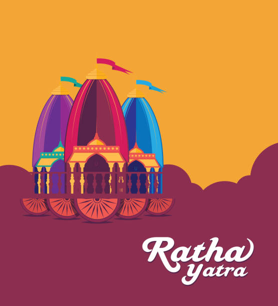 Ratha Yatra Festival Background Design Template Stock Illustration -  Download Image Now - Ratha-Yatra, Yatra, Praying - iStock