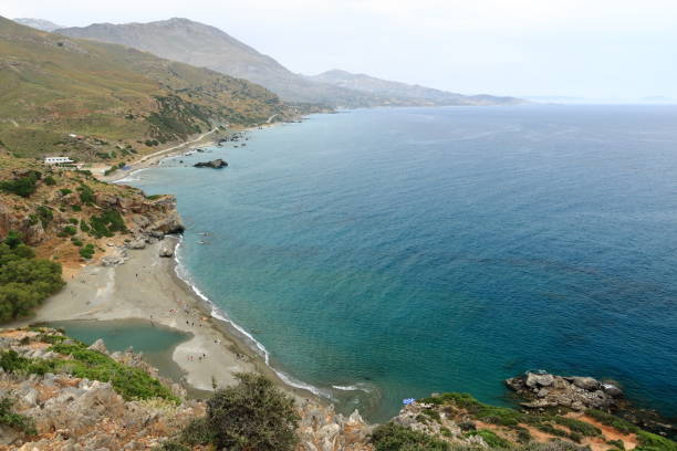 istock View around River and palm forest at Preveli, southern Crete , Greece 1158277767