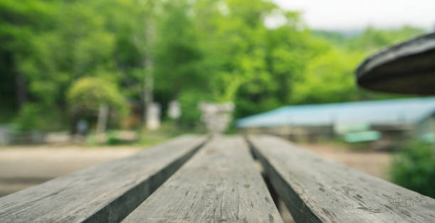 istock photo of wood table 1158278344