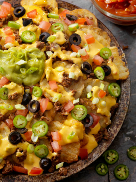 istock Thick Cut Potato Nachos 1158278560