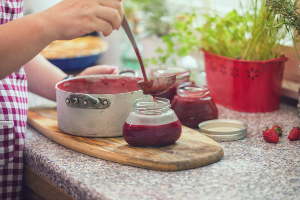 istock Preparing Homemade Strawberry Jam 1158284710