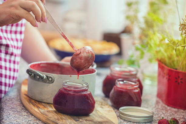 istock Preparing Homemade Strawberry Jam 1158284842