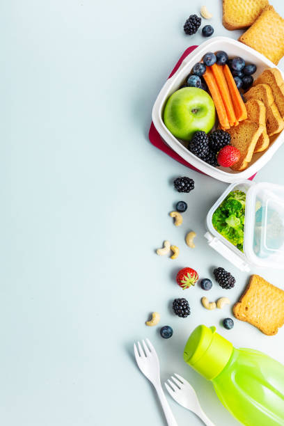 istock Healthy lunch to go packed in lunch box 1158288798