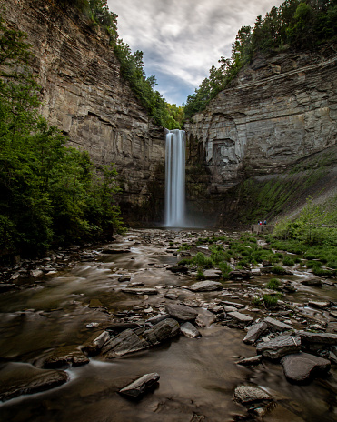 The beautiful Taughannock Falls in Ithaca, New York