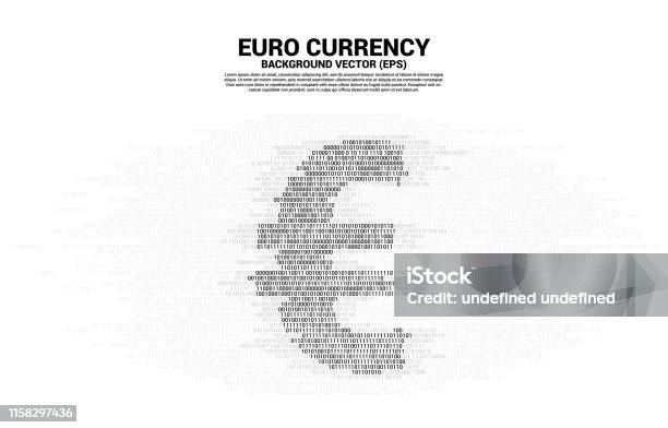 Vector Money Euro Currency With One And Zero Binary Code Digit Matrix Vector Money Euro Currency With One And Zero Binary Code Digit Matrix