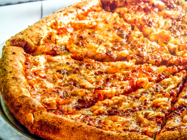 istock Slices of pizza ready to eat 1158303357