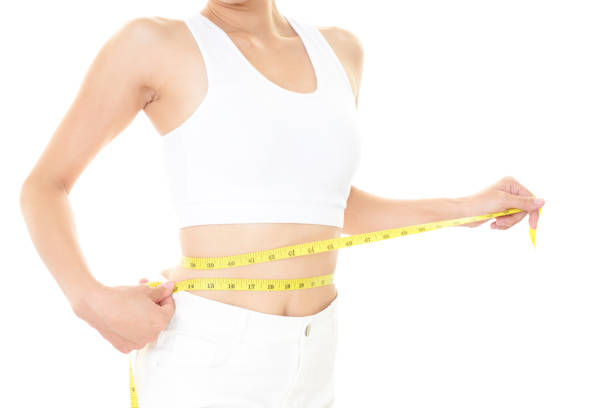 young woman on a diet