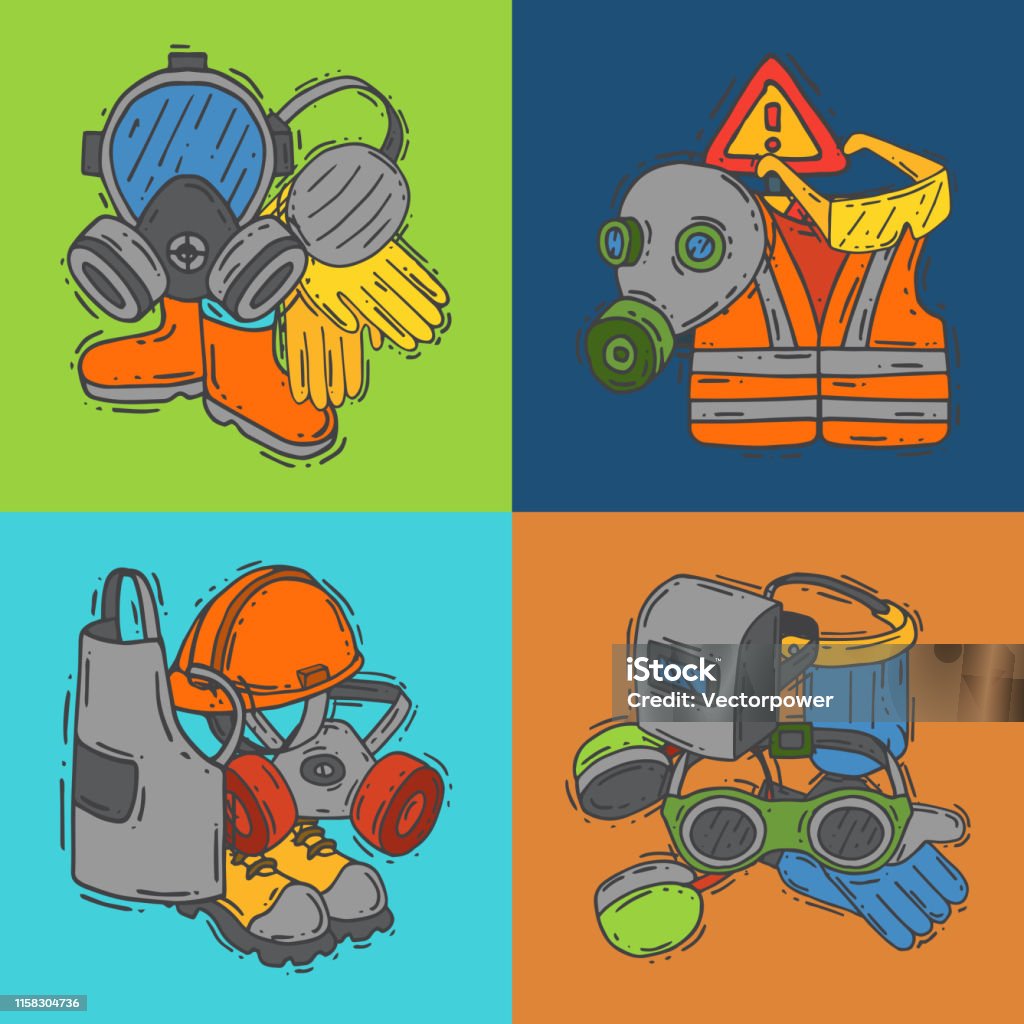 Ilustración de Equipo De Protección Personal Para Una Ilustración Segura De Vectores De Trabajo Gran Venta En La Bandera De Suministros De Salud Y Seguridad La Mejor Oferta De Guantes Casco Gafas Ilustración de Equipo De Protección Personal Para Una Ilustración Segura De Vectores De Trabajo Gran Venta En La Bandera De Suministros De Salud Y Seguridad La Mejor Oferta De Guantes Casco Gafas