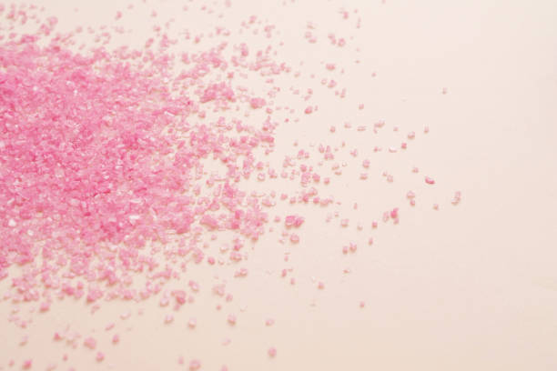 istock home aroma therapy pink bath salt peach background 1158304993