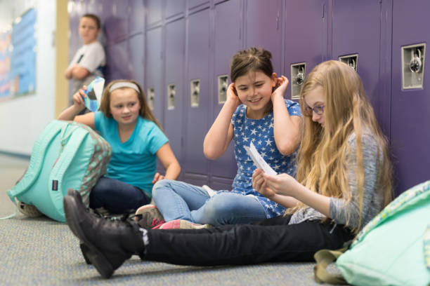 istock A friend consoling her friend at an elementary school 1158306772