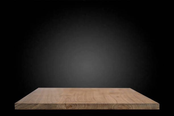 istock Wood table top background, for use as display product or montage. 1158309828