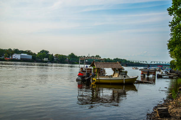 istock Boats in the river 1158315362