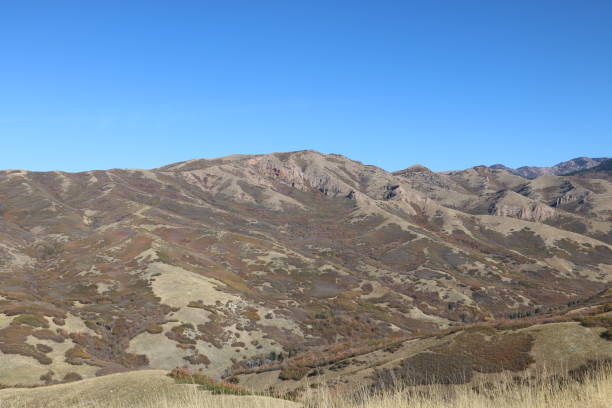 istock Wasatch Mountain foothills in late October 1158319078