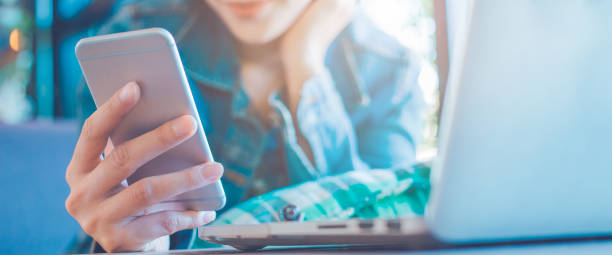 istock Women hand are using mobile phones. 1158320648