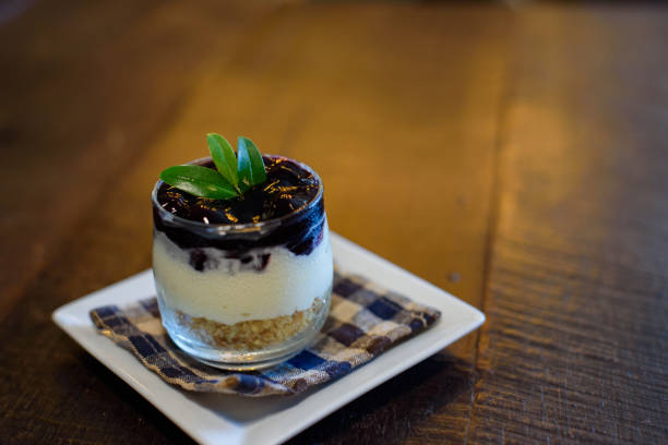 Blueberry Cheesecake Recipe in a Cup