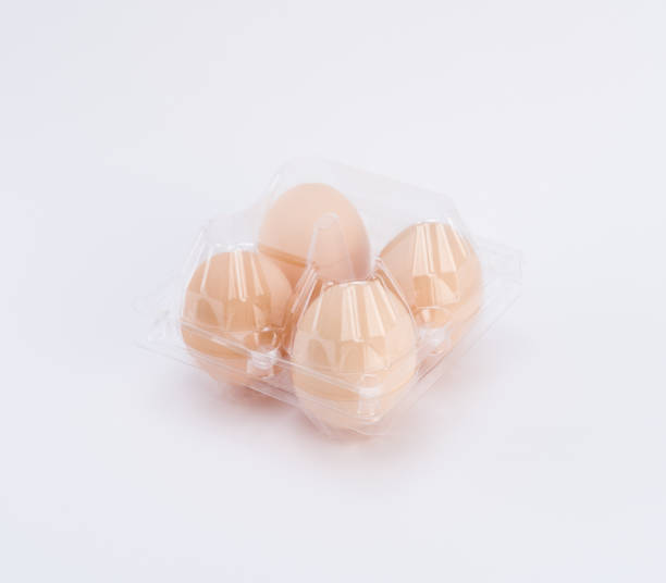 istock eggs in a carton transparent package 1158333612