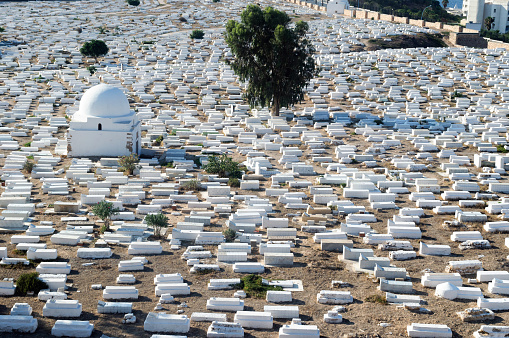 Muslim cemetery, Tunisia