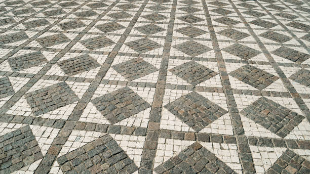istock Interesting picture of pavers 1158333737