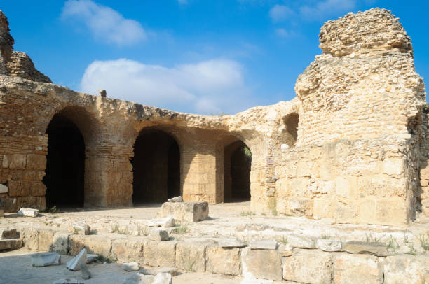 istock Ruins of Carthage against the blue sky. 1158333843