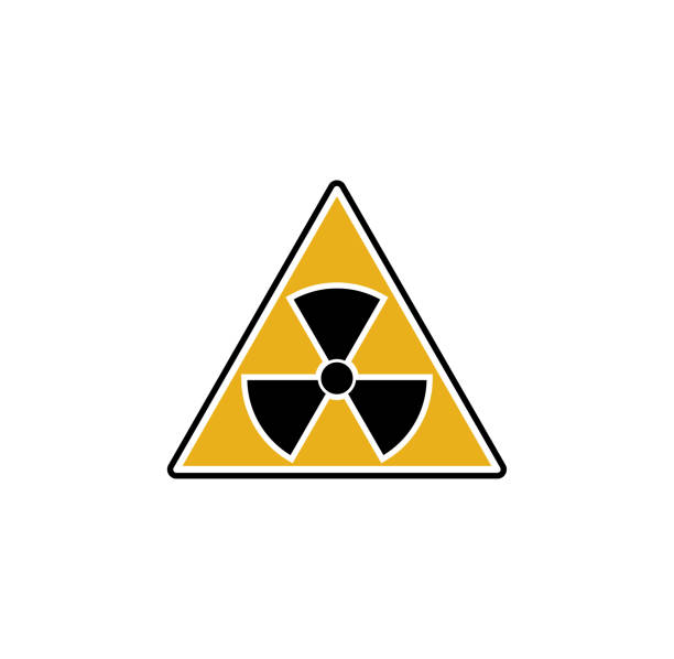 istock Radiation related icon on background for graphic and web design. Simple illustration. Internet concept symbol for website button or mobile app. 1158341419