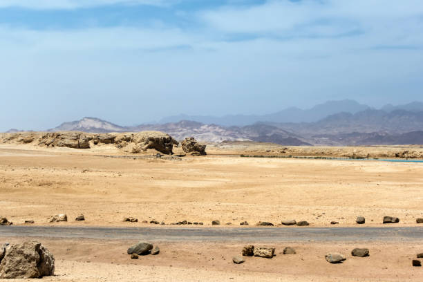 Geomorphic Scenery Desert in Yadan, Xinjiang, China