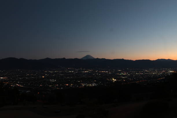 istock Japan New Three Big Night View 1158347417