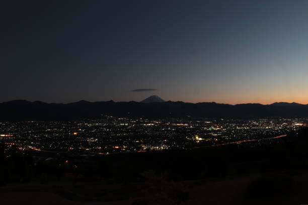 istock Japan New Three Big Night View 1158347437
