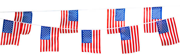 istock American flag isolated on white 1158355127