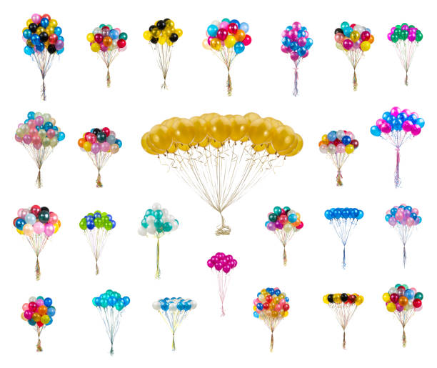 istock pastel color balloons on a white 1158369669