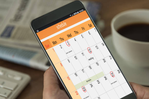 istock schedule on the calendar as reminders 1158381132