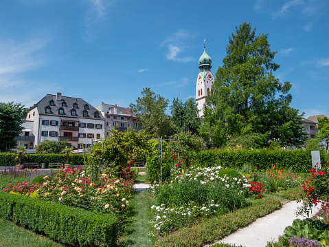 Riedergarten Park in Rosenheim