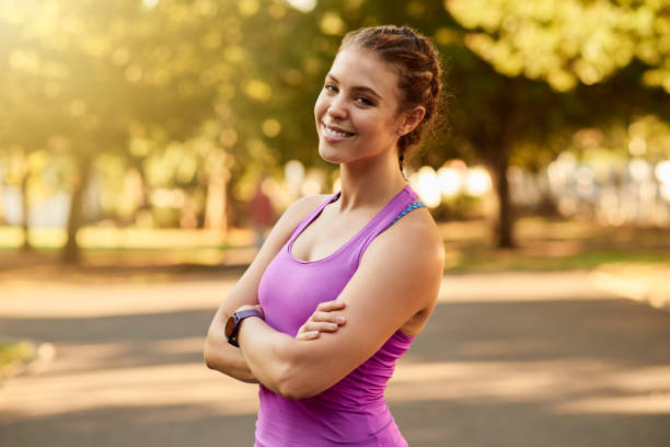 istock Who want's to join me for a jog? 1158385837