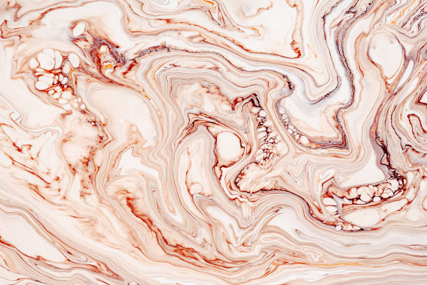 istock Abstract acrylic paint waves texture. Beautiful, luxury marble, granite pattern background. 1158399781