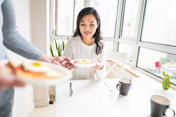istock Breakfast for my beautiful lady 1158402637